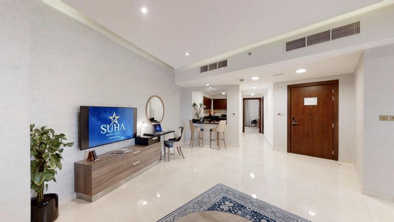 Suha Park Hotel Apartments, Waterfront Jaddaf Dubái Exterior foto